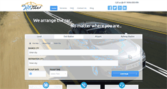 Desktop Screenshot of bharattaxi.com